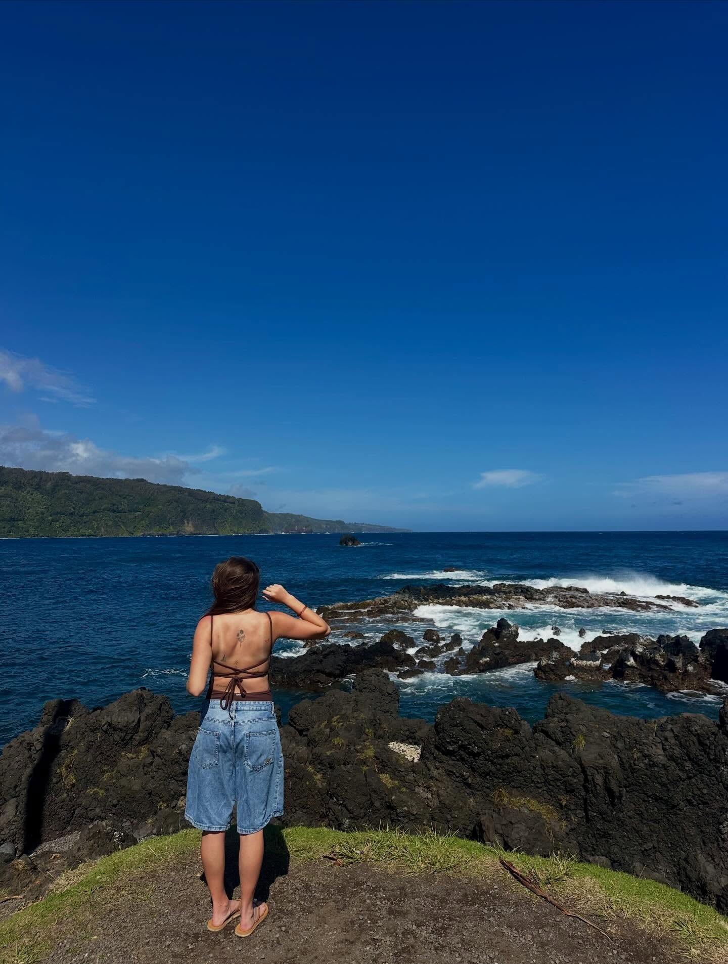 Foto di un visitatore del tour di Road to Hana